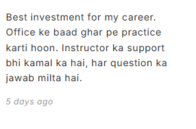 Student review 8