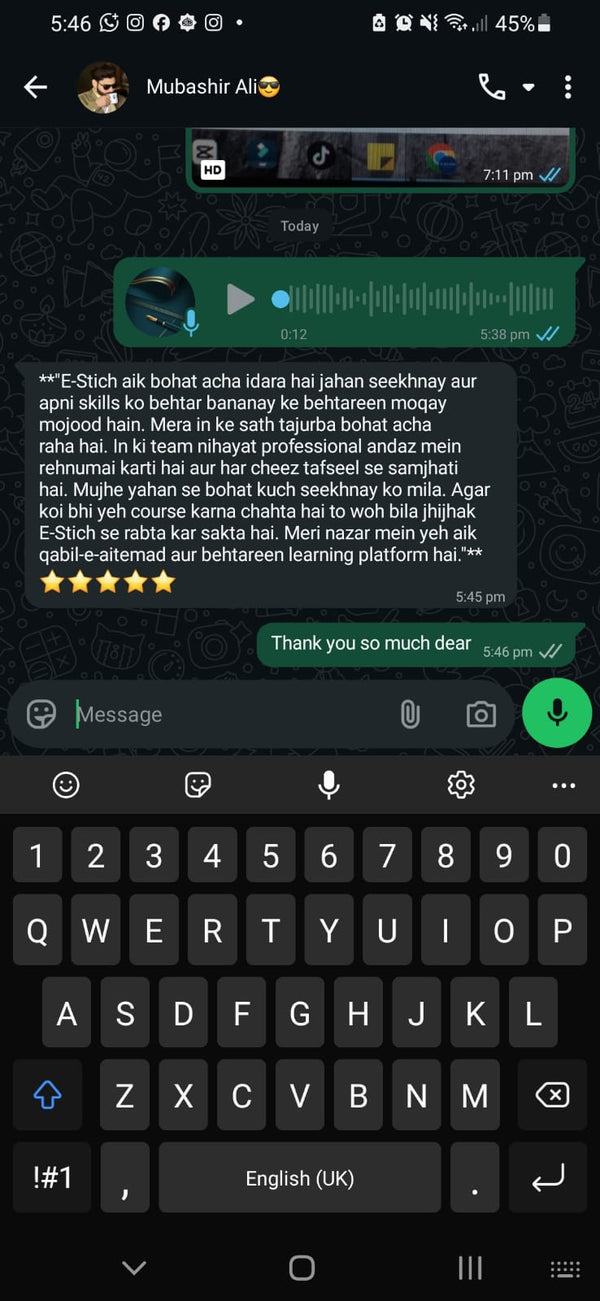 Student review 4