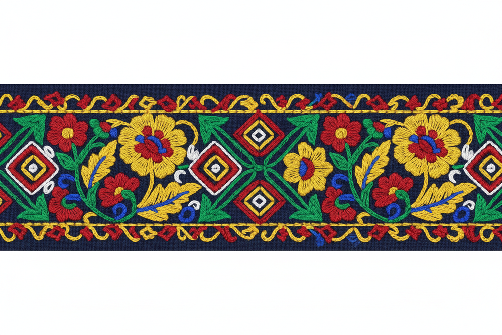 Pakistani Folk Art Border