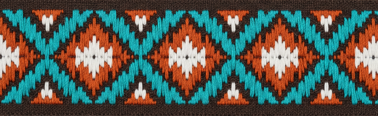 Tribal Aztec Border